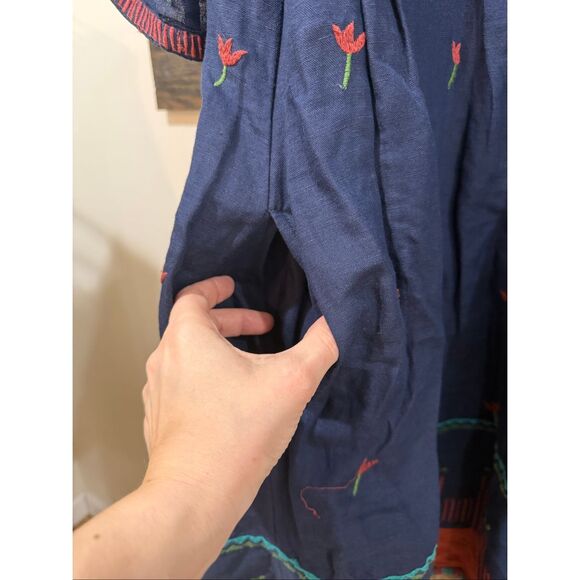 Gudrun Sjoden Uniqum oversized boho lagenlook dress size XL - Picture 7 of 9